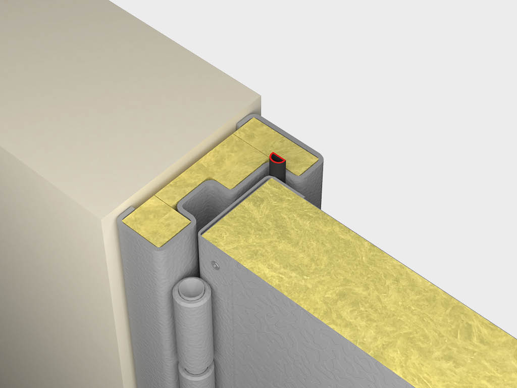 Yangilangan po'lat profil va ramka atrofida o'rnatilgan muhrlar yuqori darajadagi zichlikni ta'minlaydi.